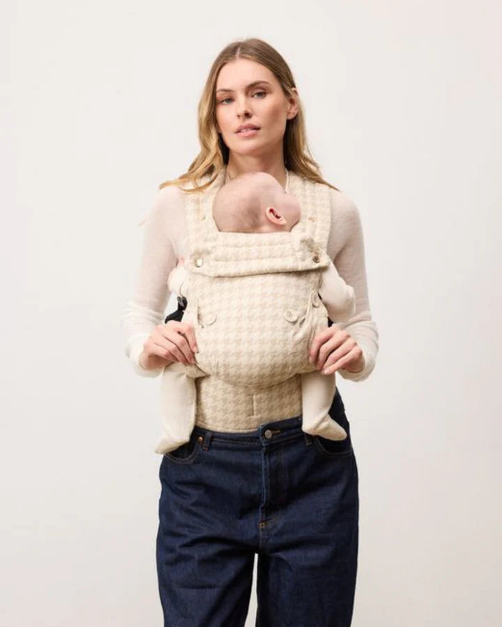 PORTIER Houndstooth Baby Carrier