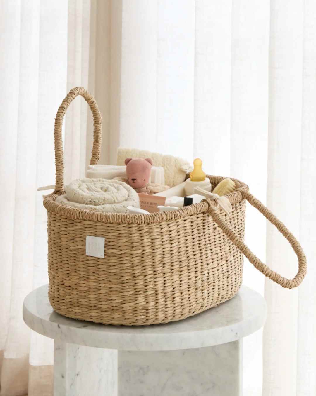 BEBE BASK Artisan Made Nappy Caddy
