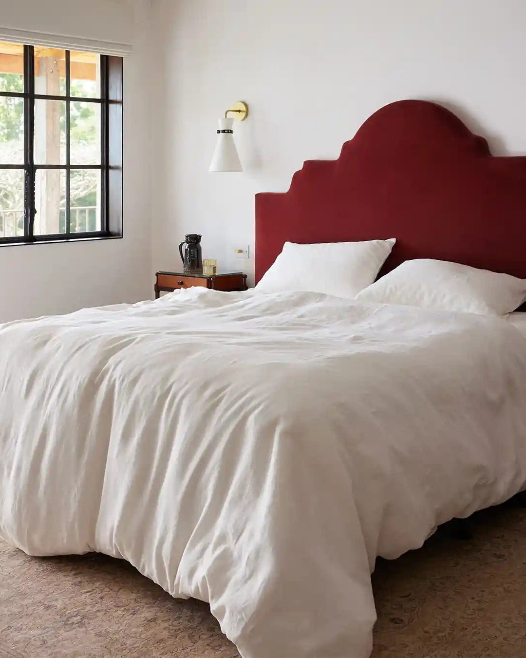 CULTIVER Linen Sheet Set - Ivory