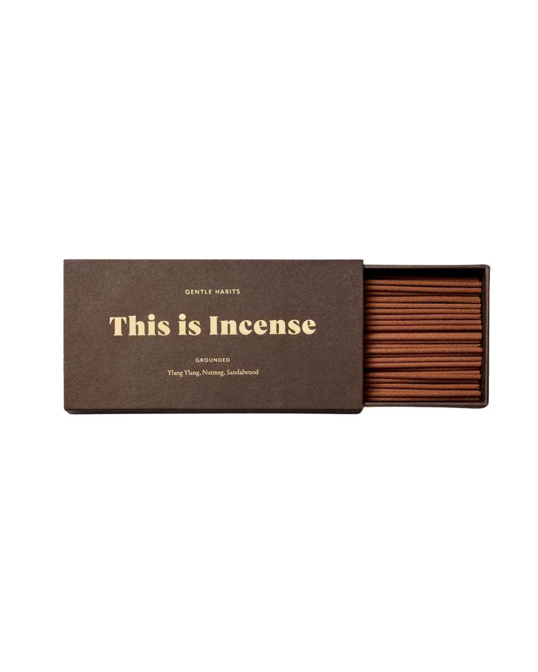 GENTLE HABITS Grounded Incense