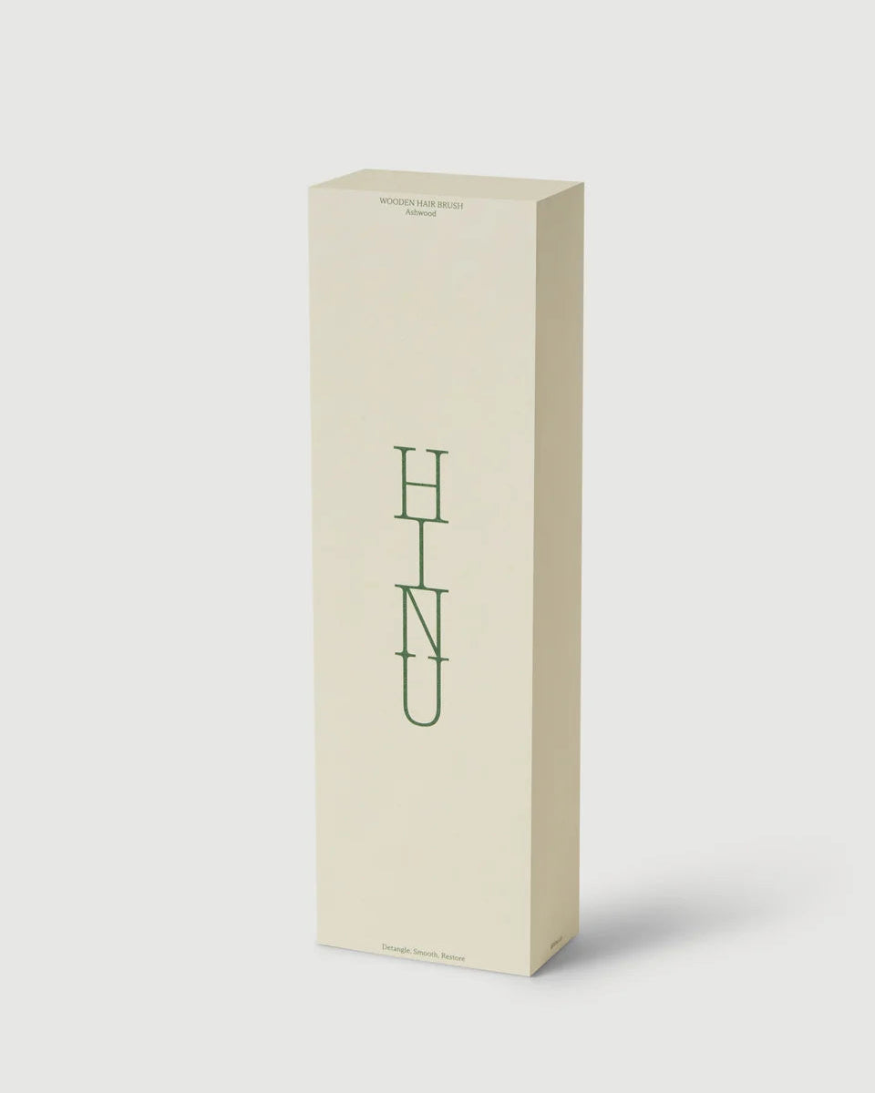 HINU Wooden Hair Brush