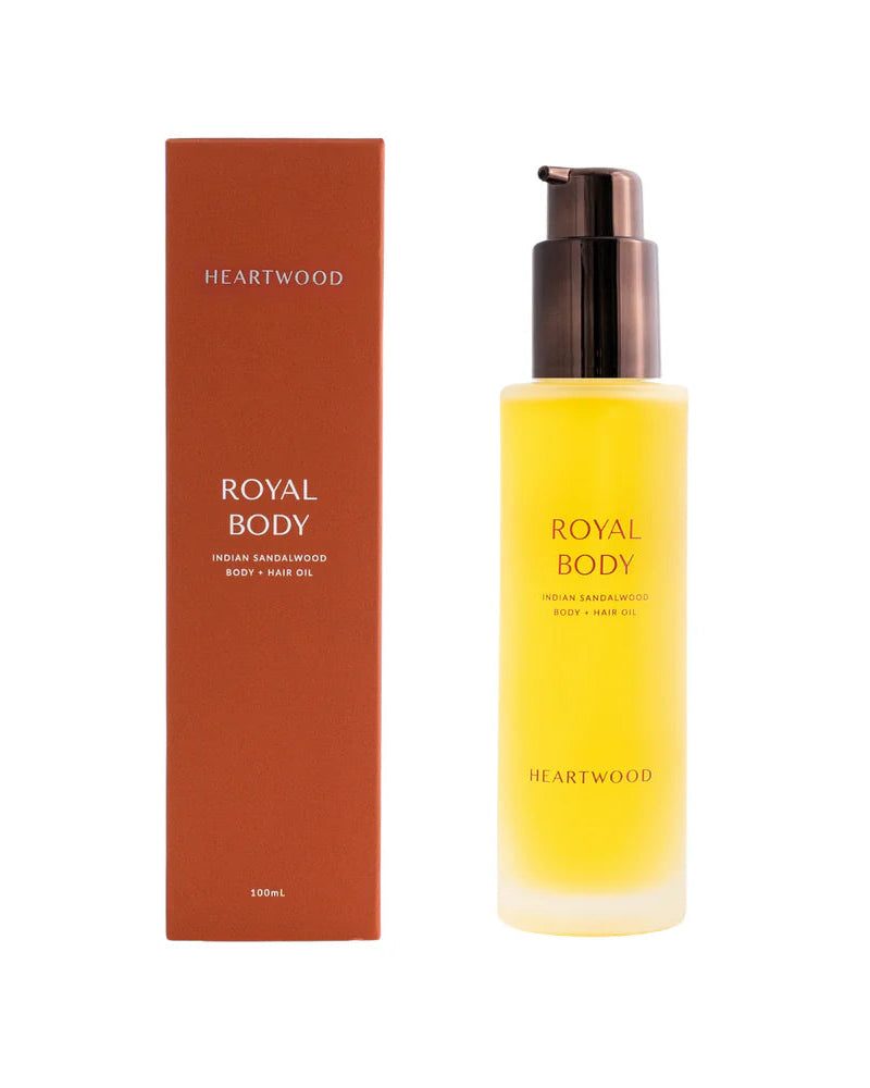 HEARTWOOD Sandalwood Body + Hair Oil