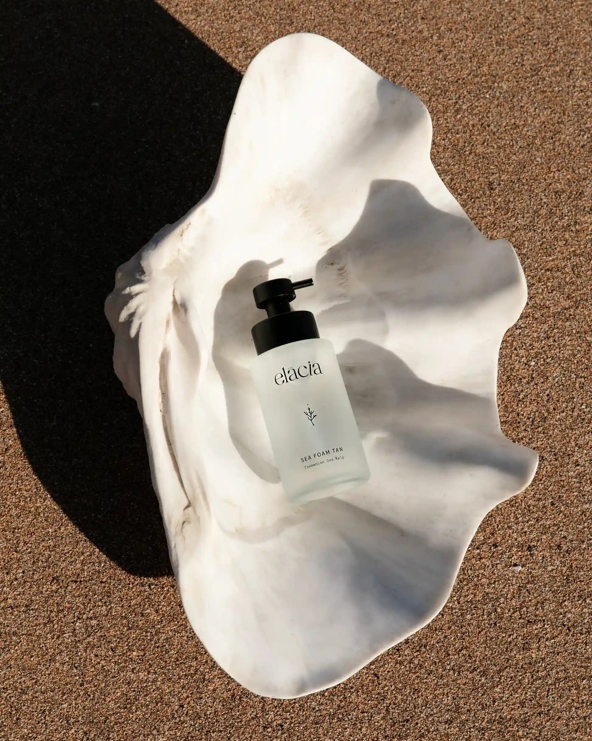 ELACIA Sea Foam Tan