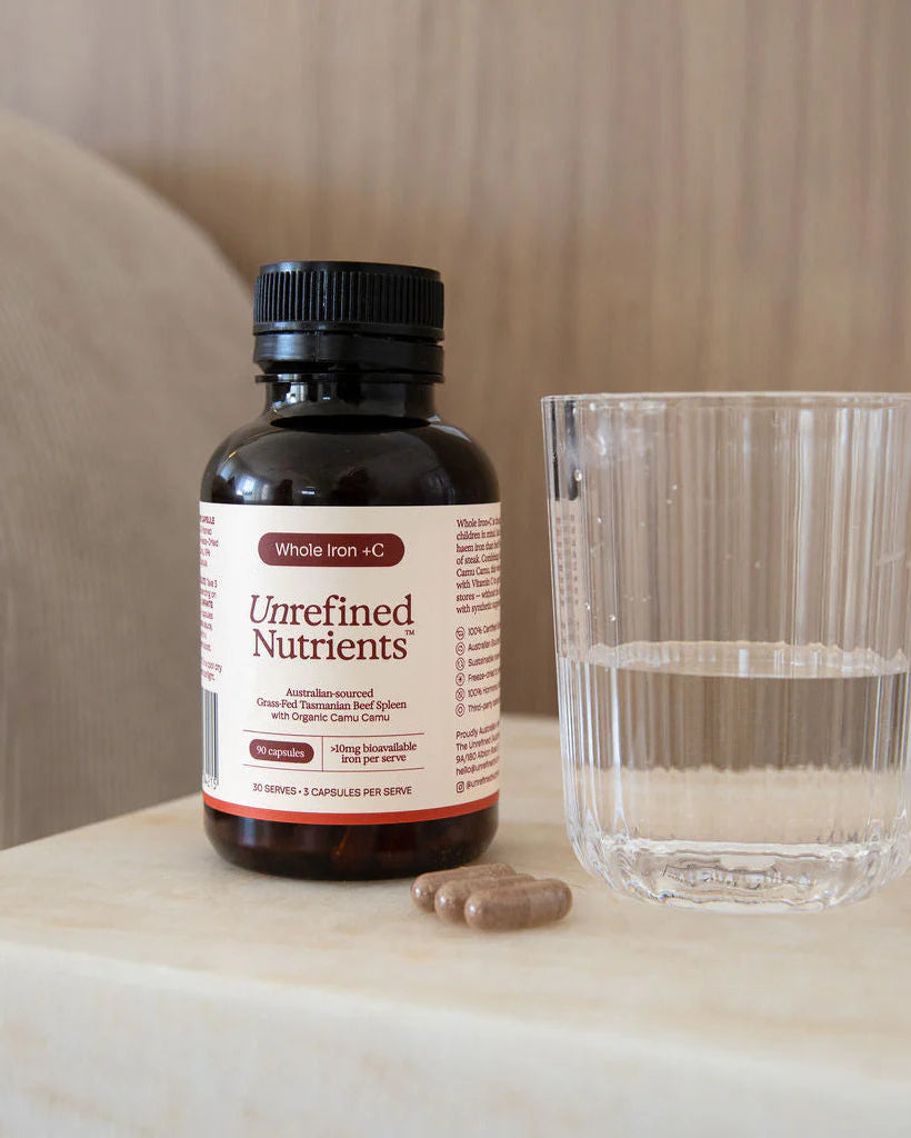 UNREFINED NUTRIENTS Whole Iron + C