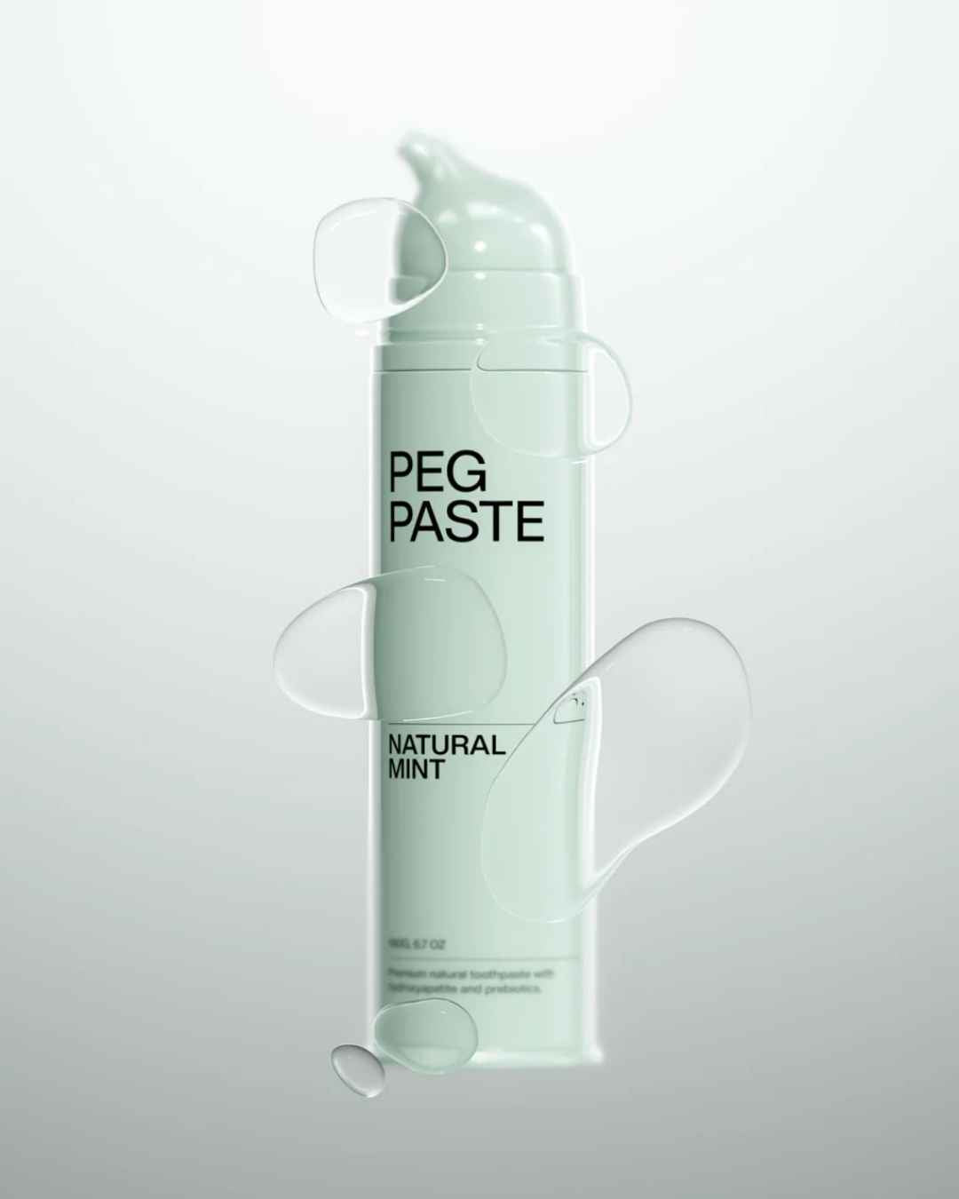 PEG PASTE Natural Mint