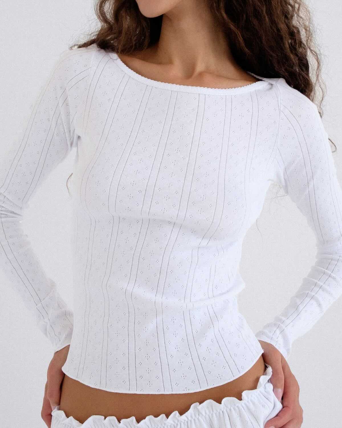 COU COU INTIMATES The Bateau Top