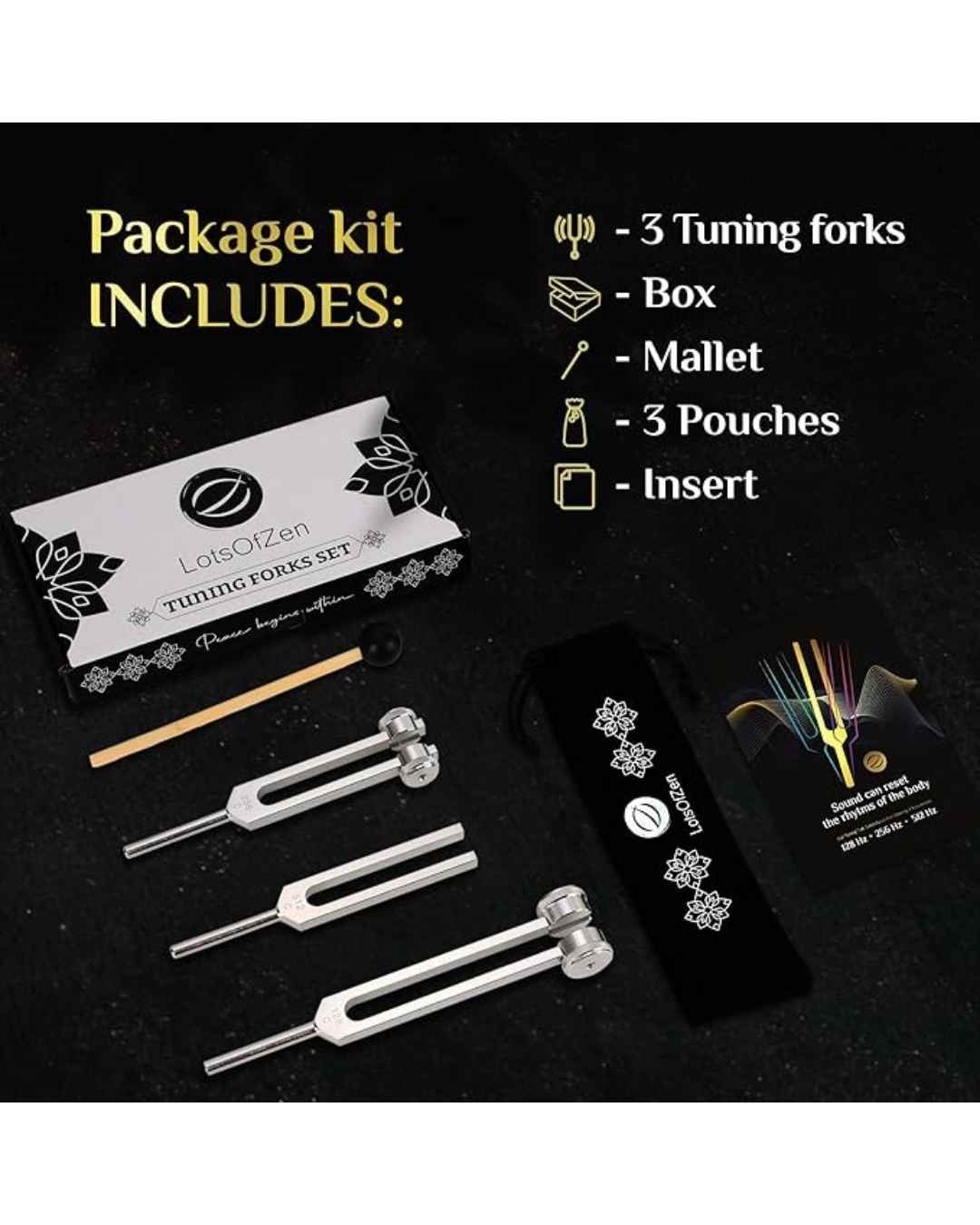 LOTS OF ZEN Tuning Forks