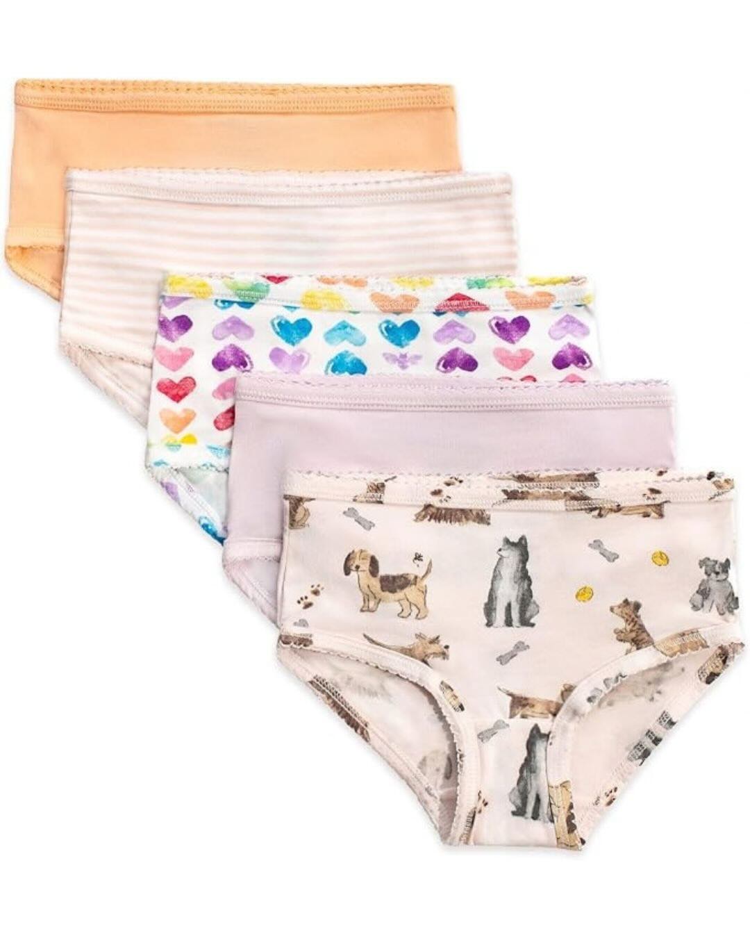 BURTS BEES Toddler + Girls Organic Knickers