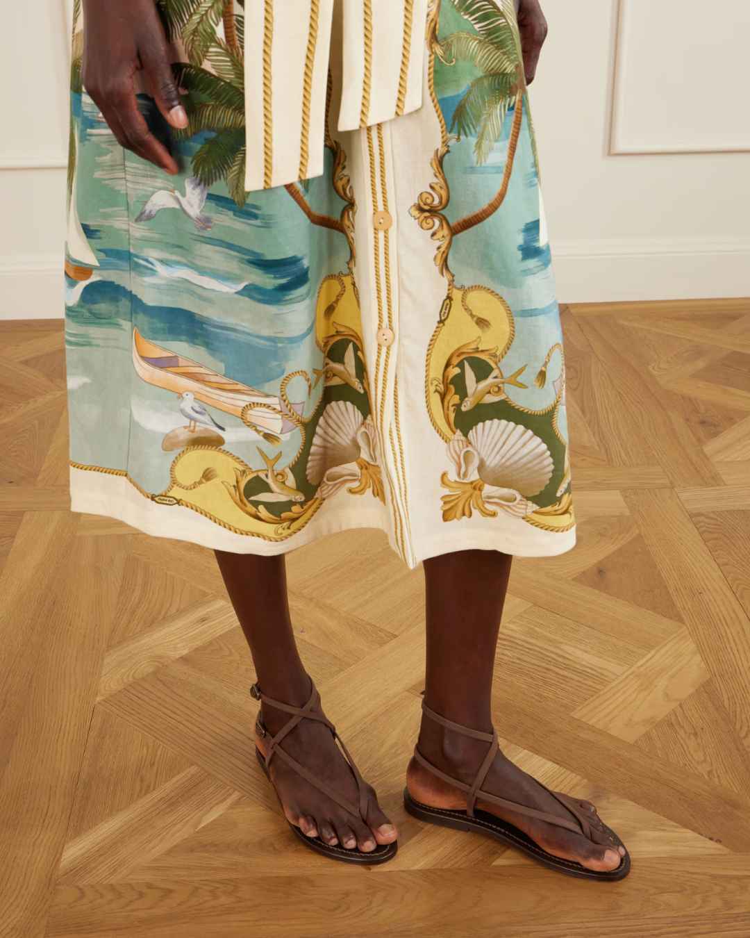 K Jacques St Tropez thong sandals