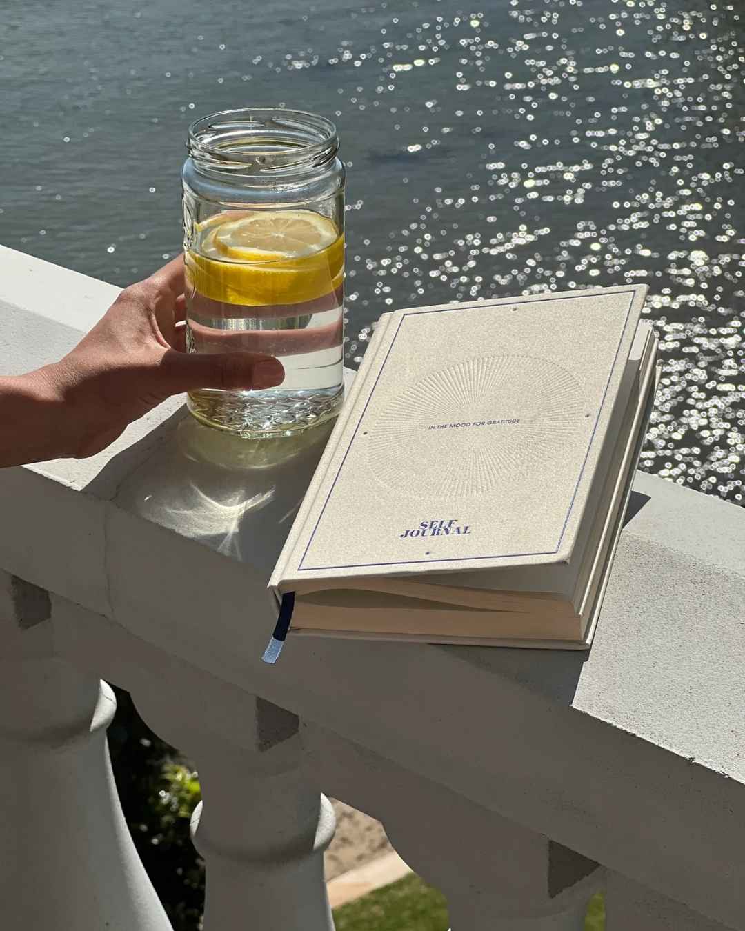 SELFDOM White Gratitude Journal