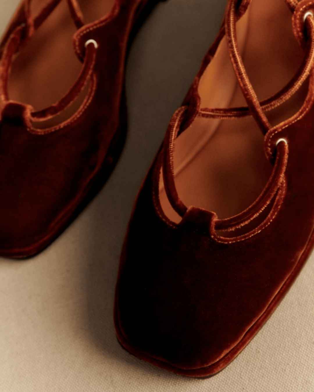 SEZANE Low Leocadie Ballerinas