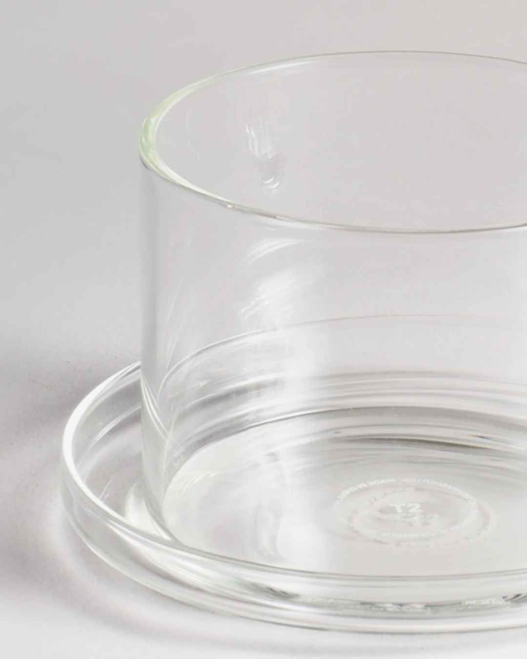T2 Gigi Glass Cup + Saucer