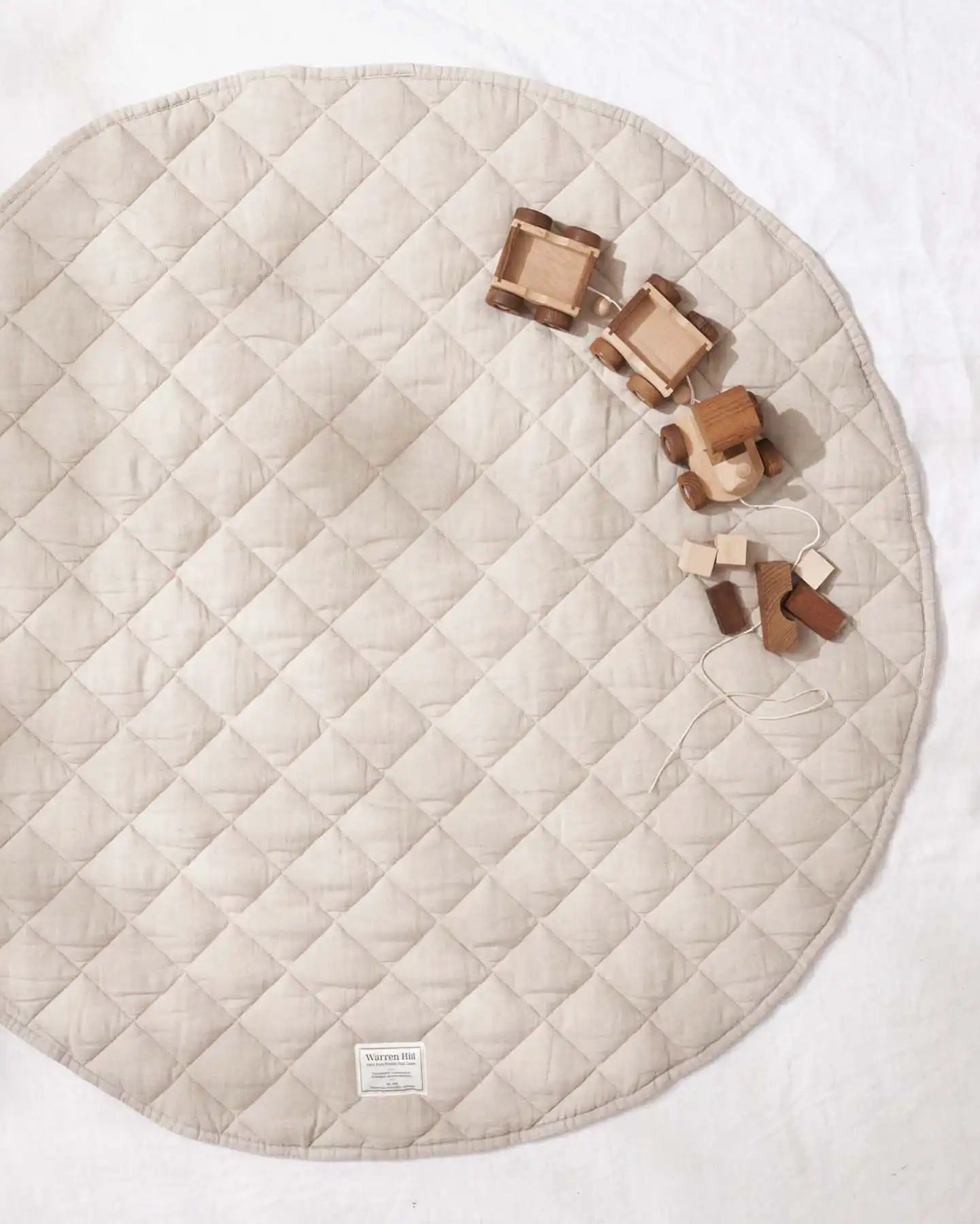 WARREN HILL Linen Baby Play Mat